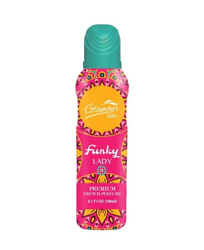 glamour-funky.jpg Glamour Funky Body Spray 200 ml - Image 1